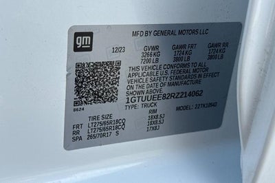 2024 GMC Sierra 1500 AT4