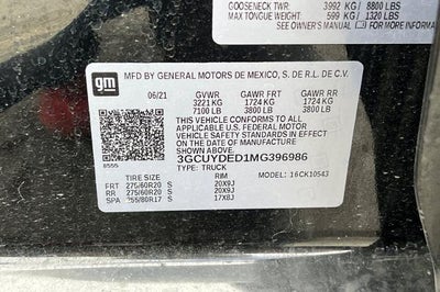 2021 Chevrolet Silverado 1500 LT