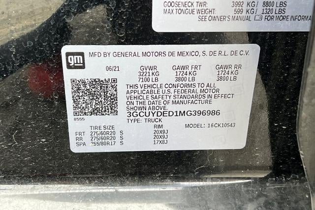 2021 Chevrolet Silverado 1500 LT