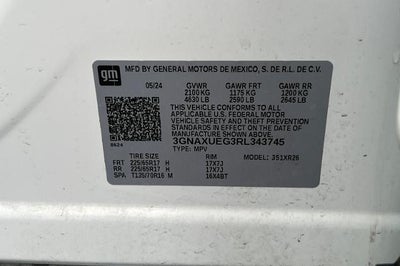 2024 Chevrolet Equinox LT