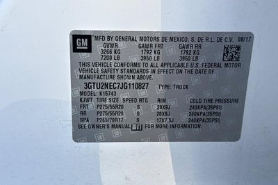 2018 GMC Sierra 1500 SLT