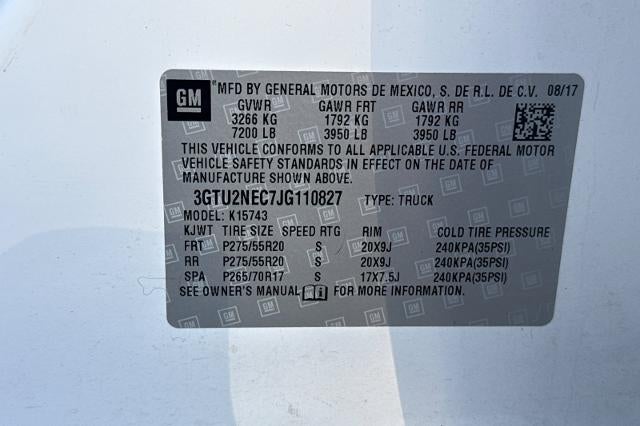 2018 GMC Sierra 1500 SLT