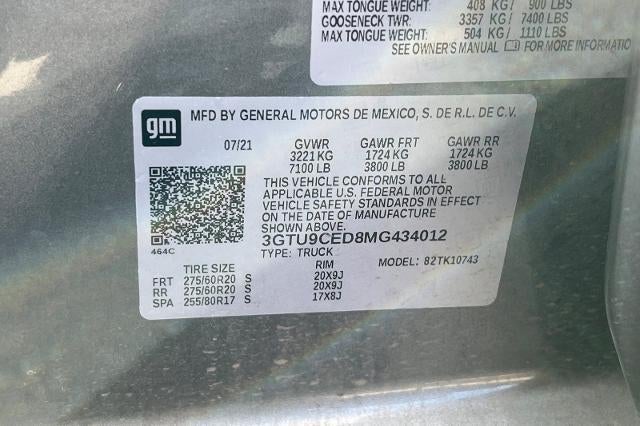 2021 GMC Sierra 1500 Elevation