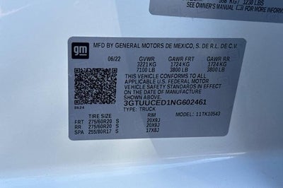 2022 GMC Sierra 1500 Elevation