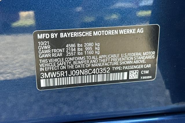 2022 BMW 3 Series 330i