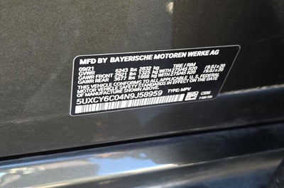 2022 BMW X6 xDrive40i