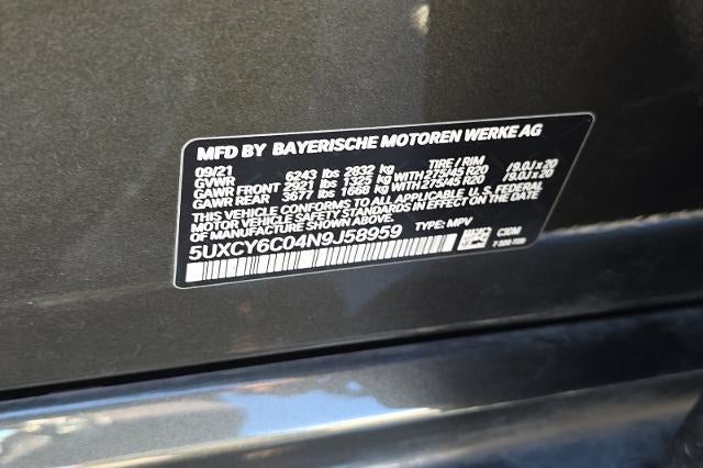 2022 BMW X6 xDrive40i