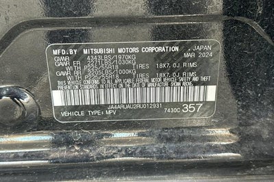 2024 Mitsubishi Outlander Sport S