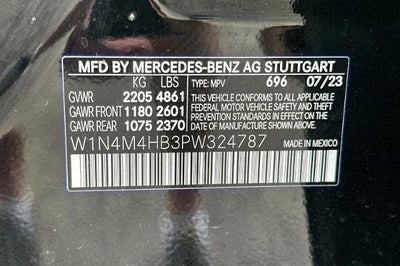 2023 Mercedes-Benz GLB GLB 250