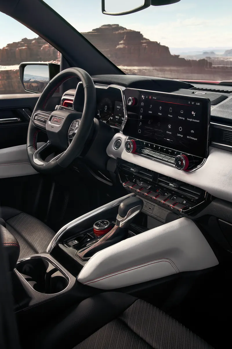 2026 GMC Canyon infotainment system at GMC of Riverfront Park in SPOKANE WA