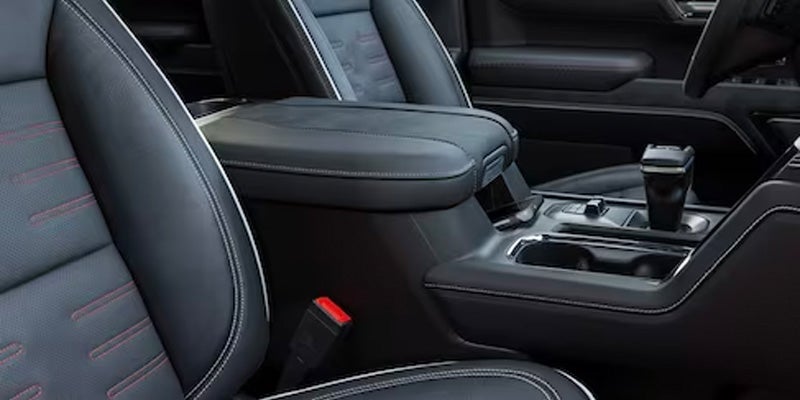 2024 GMC Sierra 1500 center console