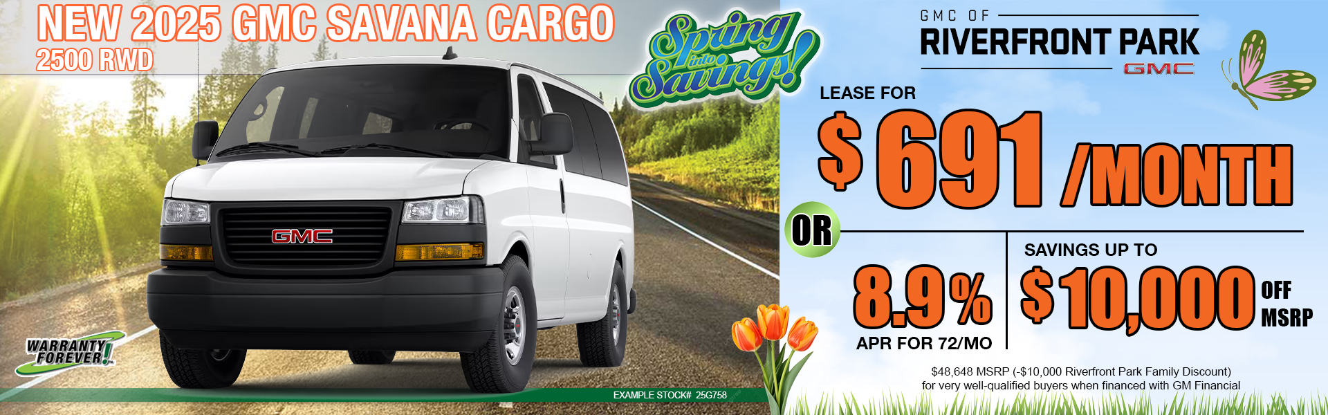 NEW 2025 GMC SAVANA CARGO | 2500