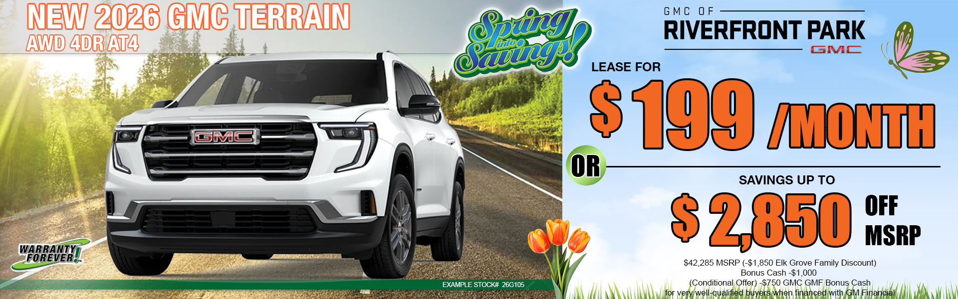 NEW 2026 GMC TERRAIN | AWD ELEVATION