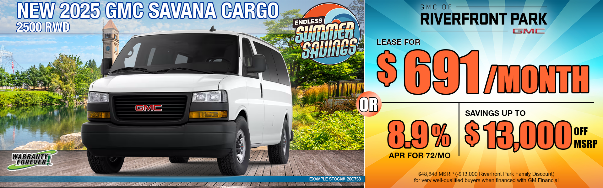 NEW 2025 GMC SAVANA CARGO | 2500