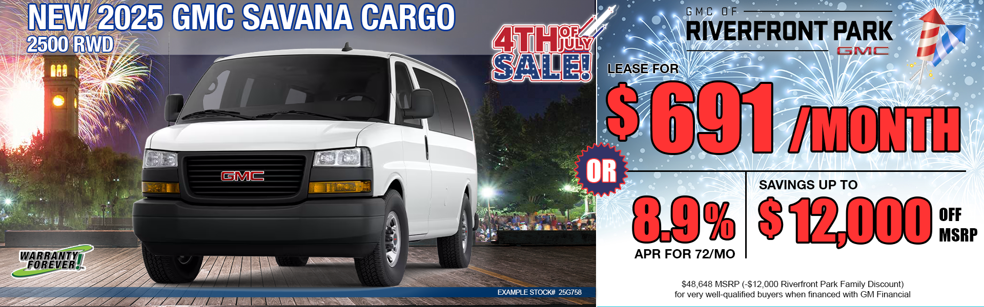NEW 2025 GMC SAVANA CARGO | 2500