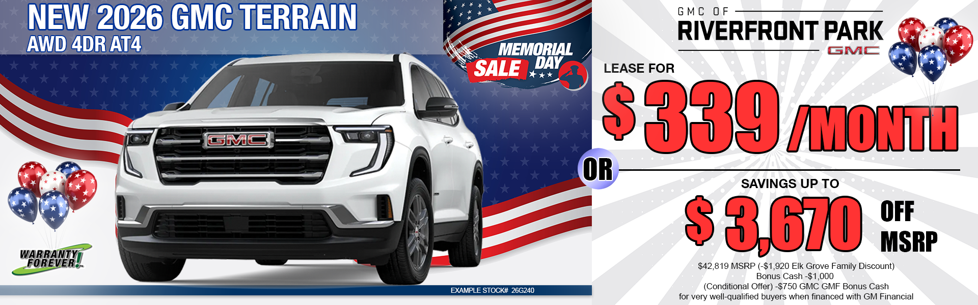 NEW 2026 GMC TERRAIN | AWD ELEVATION