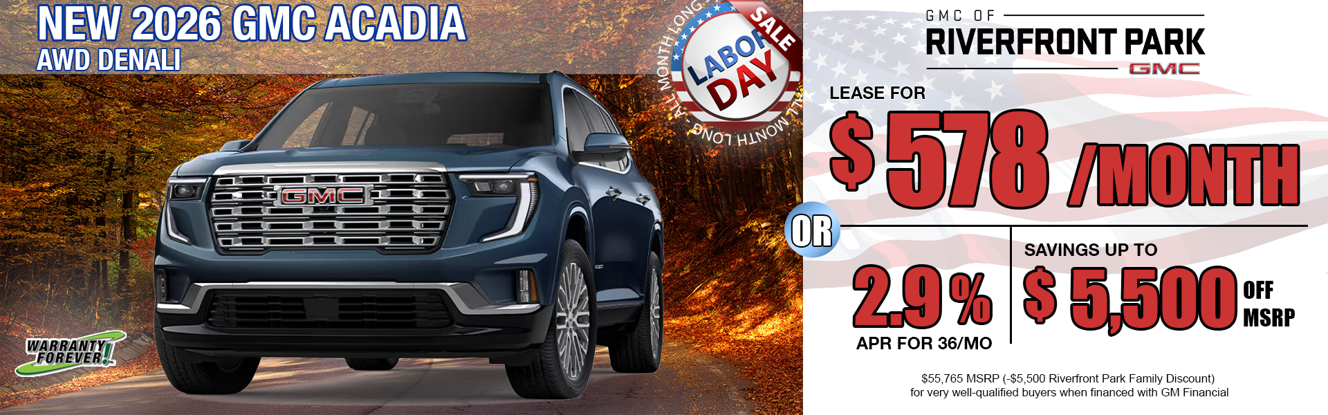 NEW 2026 GMC ACADIA | DENALI